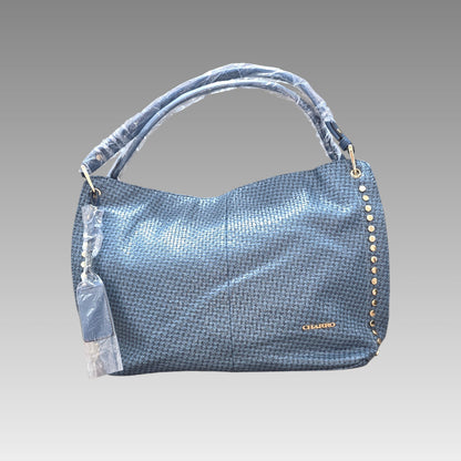 Borsa Effetto Intrecciato Con Borchie El Charro Splendi