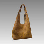 Bolso hobo calado ocre