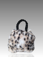 Borsa In Pelliccia Sintetica Baci E Abbracci Splendi