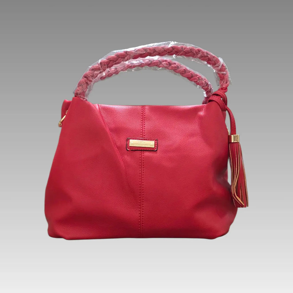 Borsa Martellata Manico Intrecciato El Charro Splendi