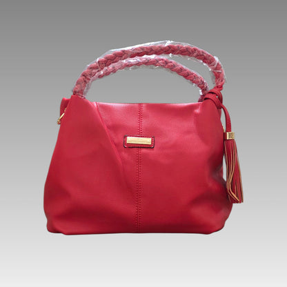 Borsa Martellata Manico Intrecciato El Charro Splendi