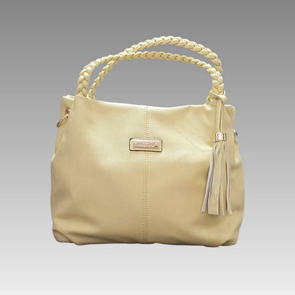 Borsa Martellata Manico Intrecciato El Charro Splendi