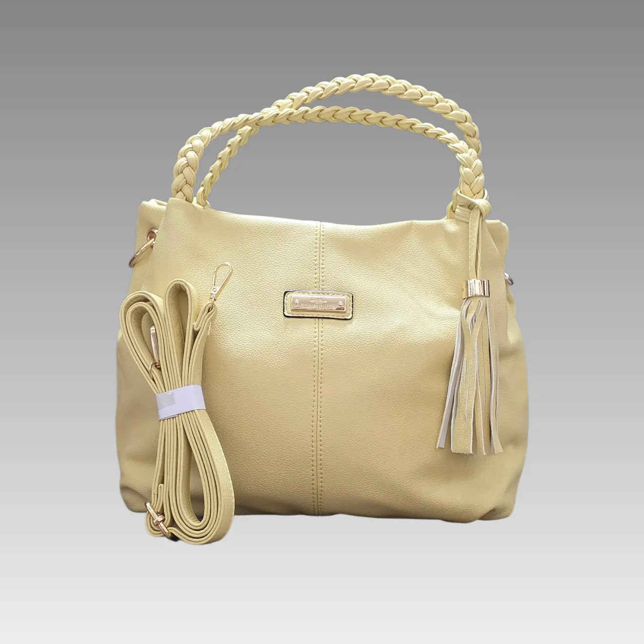Borsa Martellata Manico Intrecciato El Charro Splendi
