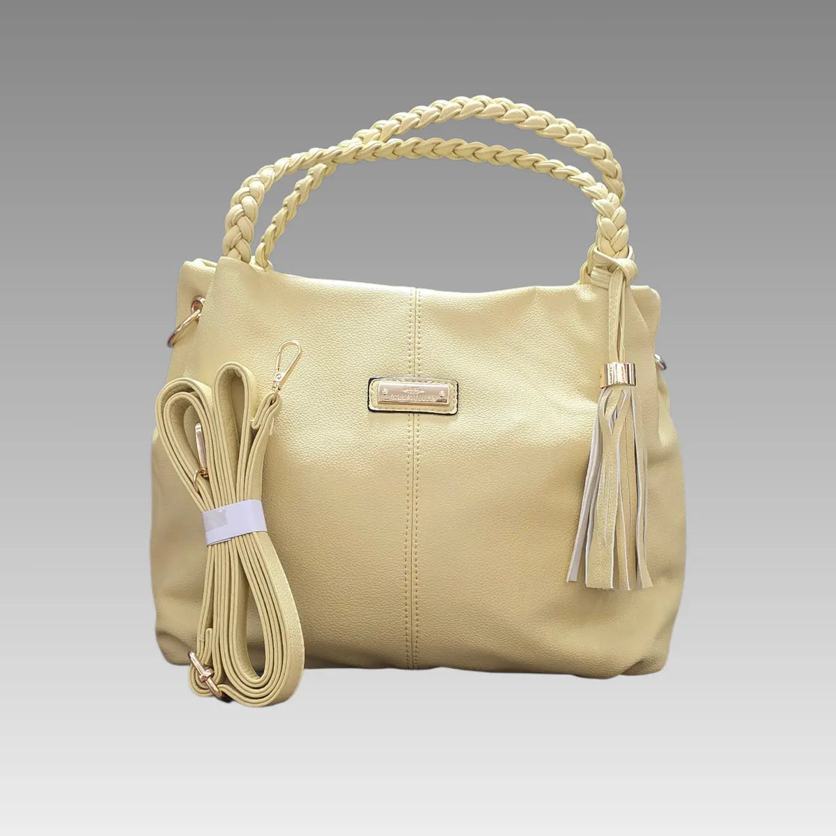 Borsa Martellata Manico Intrecciato El Charro Splendi