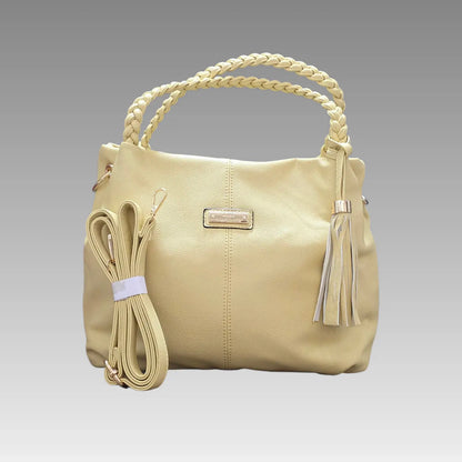 Borsa Martellata Manico Intrecciato El Charro Splendi