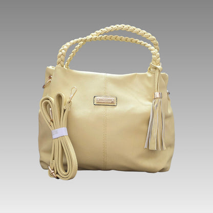 Borsa Martellata Manico Intrecciato El Charro Splendi