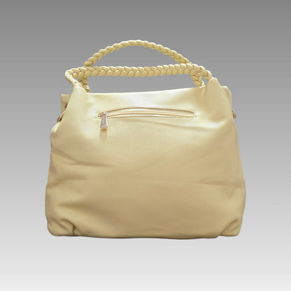 Borsa Martellata Manico Intrecciato El Charro Splendi