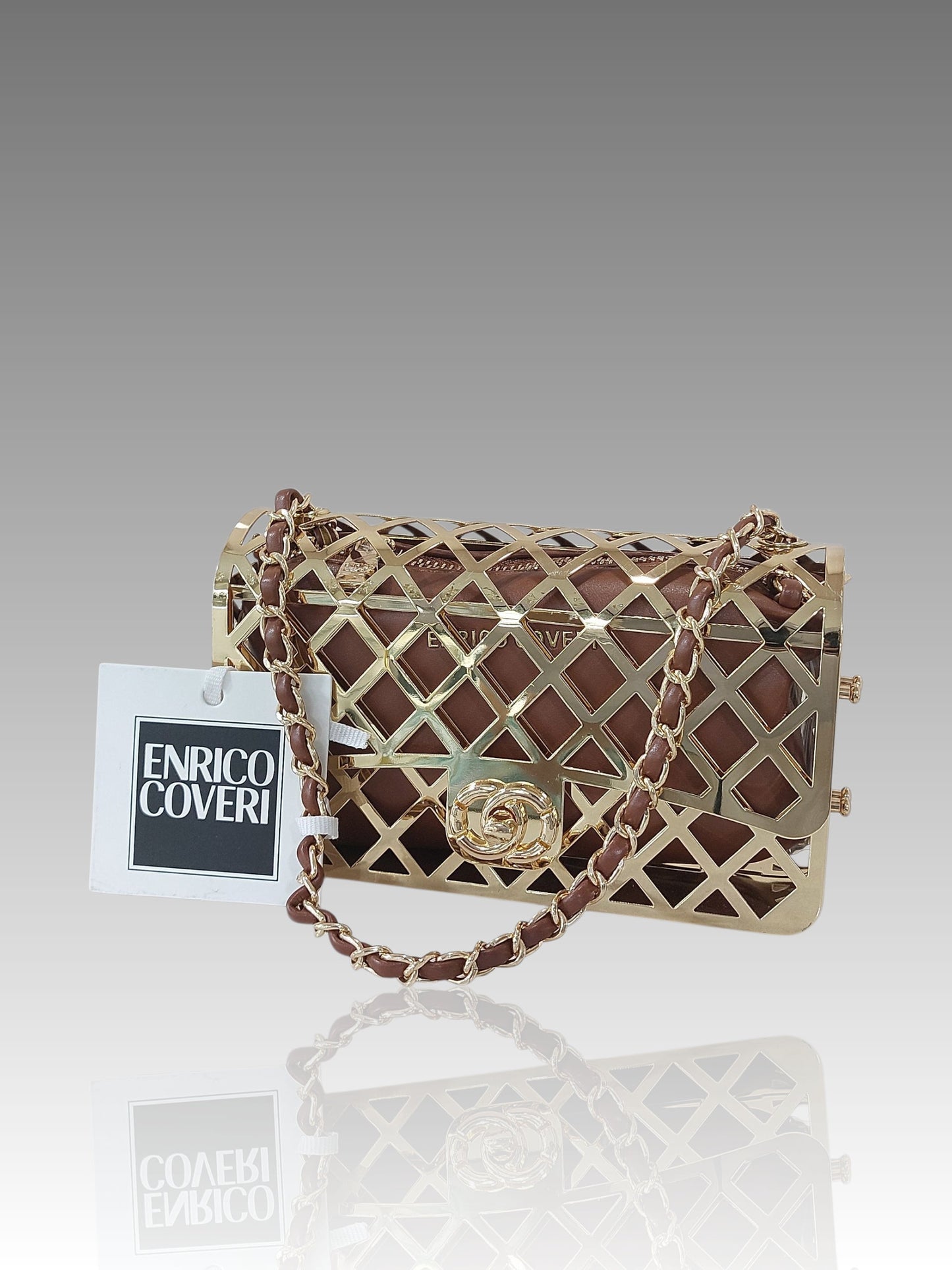 Borsa Rigida Traforata Enrico Coveri Splendi