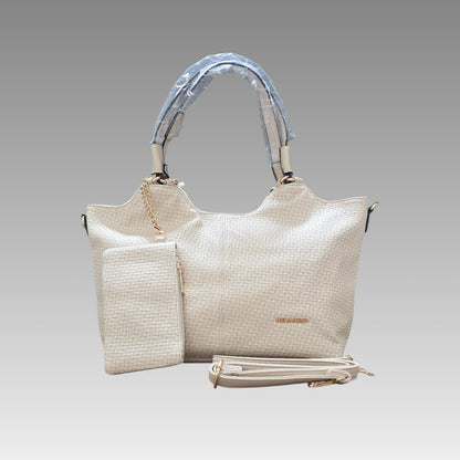 Borsa Texture Intrecciata Con Pochette El Charro Splendi