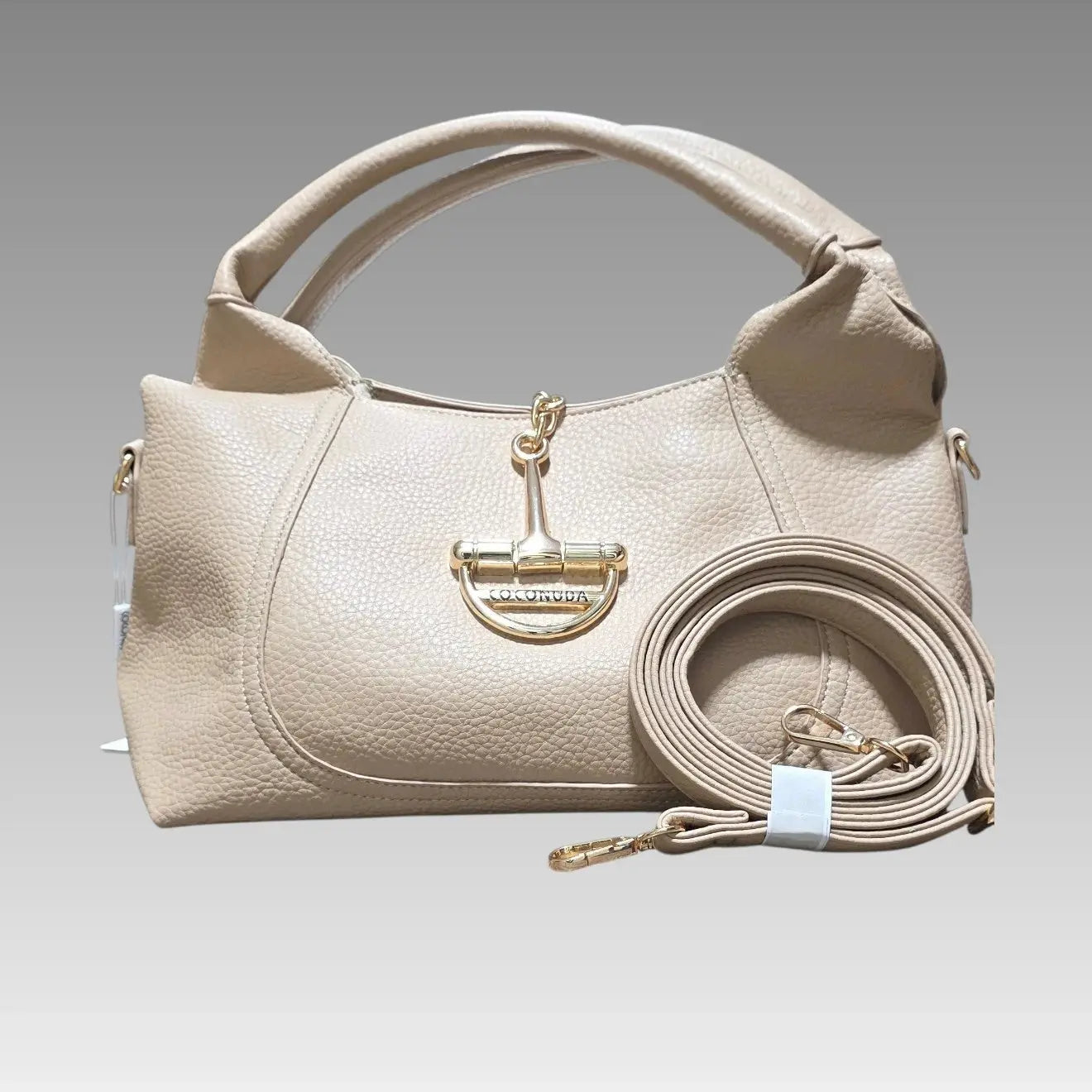 Bolso con hebilla dorada Coconuda