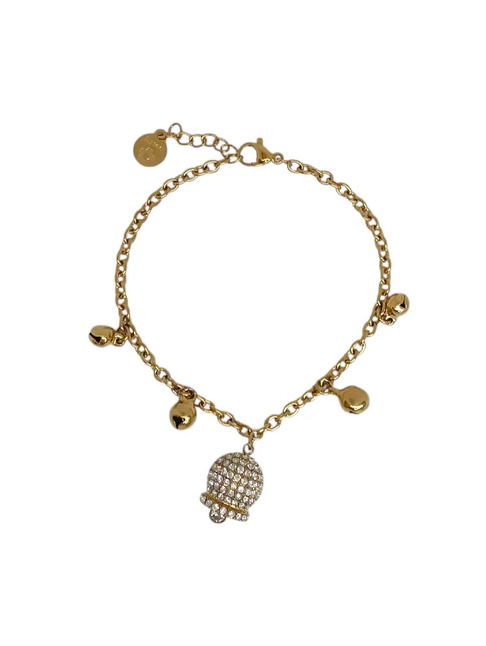 Bracciale Campanella Pavé Gold Splendi