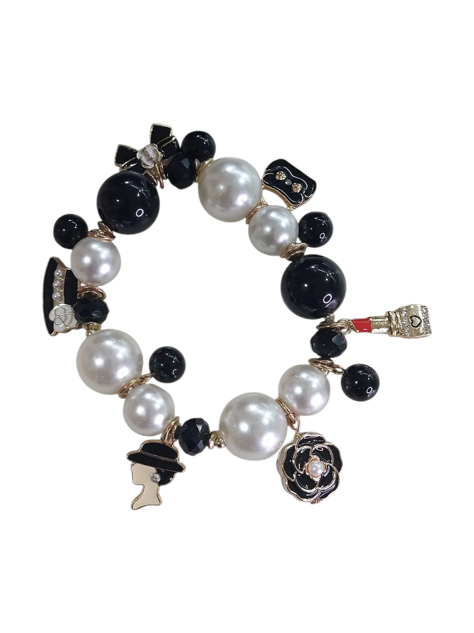 Bracciale Charmant Black & White Splendi