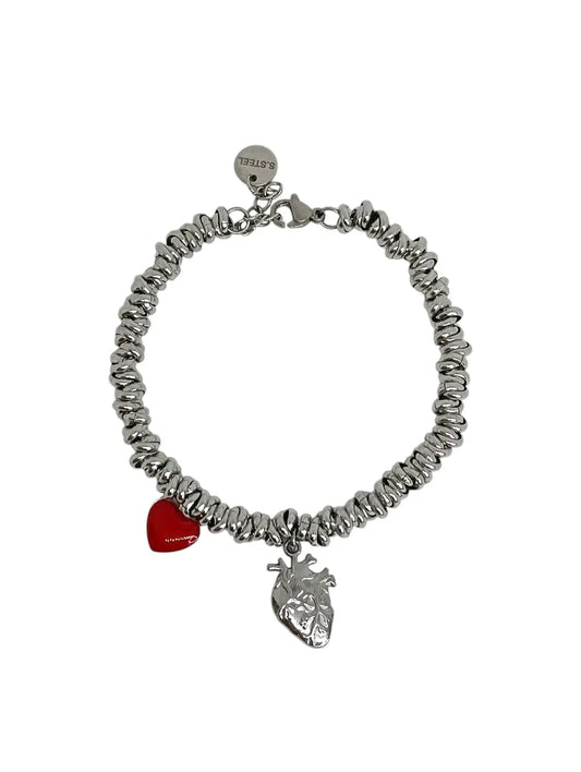 Bracciale Cuore Pulsante Silver Splendi