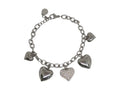 Bracciale Cuori Sonagli e Pavé Silver Splendi
