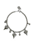 Bracciale Cuori Stilizzati Sonaglio Splendi