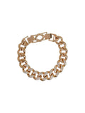 Bracciale Maglia Cubana Rose Gold e Zirconi Splendi