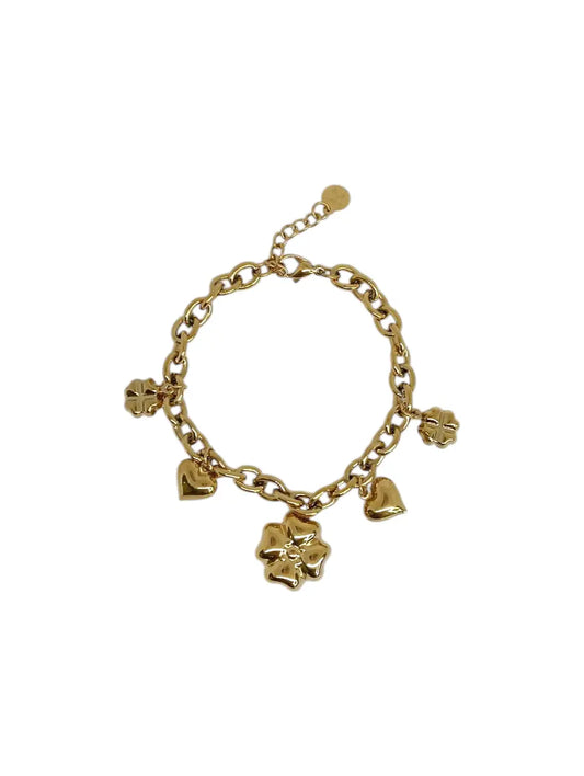 Bracciale Quadrifoglio Sonagli Gold Splendi