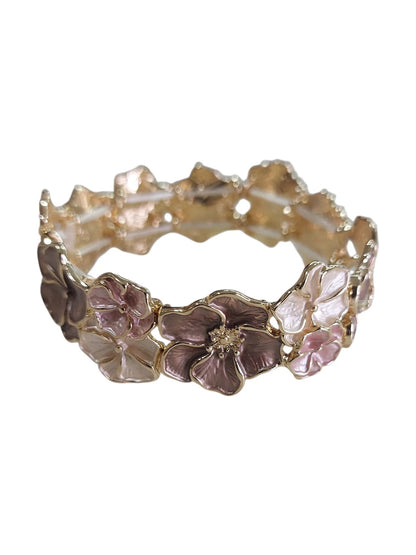 Bracciale Smalti Satin Flower Bronzo Splendi
