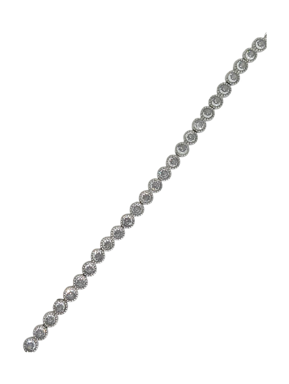 Bracciale Tennis Tondo Silver