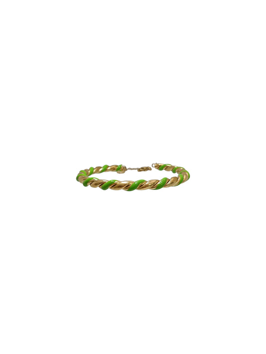 Bracciale Torcion Smaltato Fluo