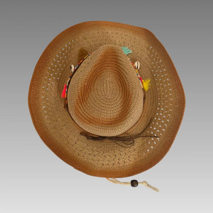 Cappello Cowboy Con Conchiglie