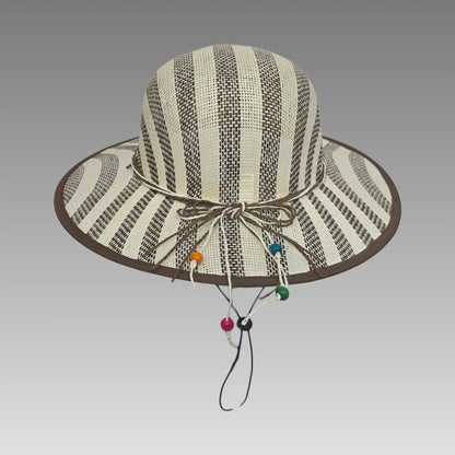 Cappello Da Sole Effetto Paglia Traforata