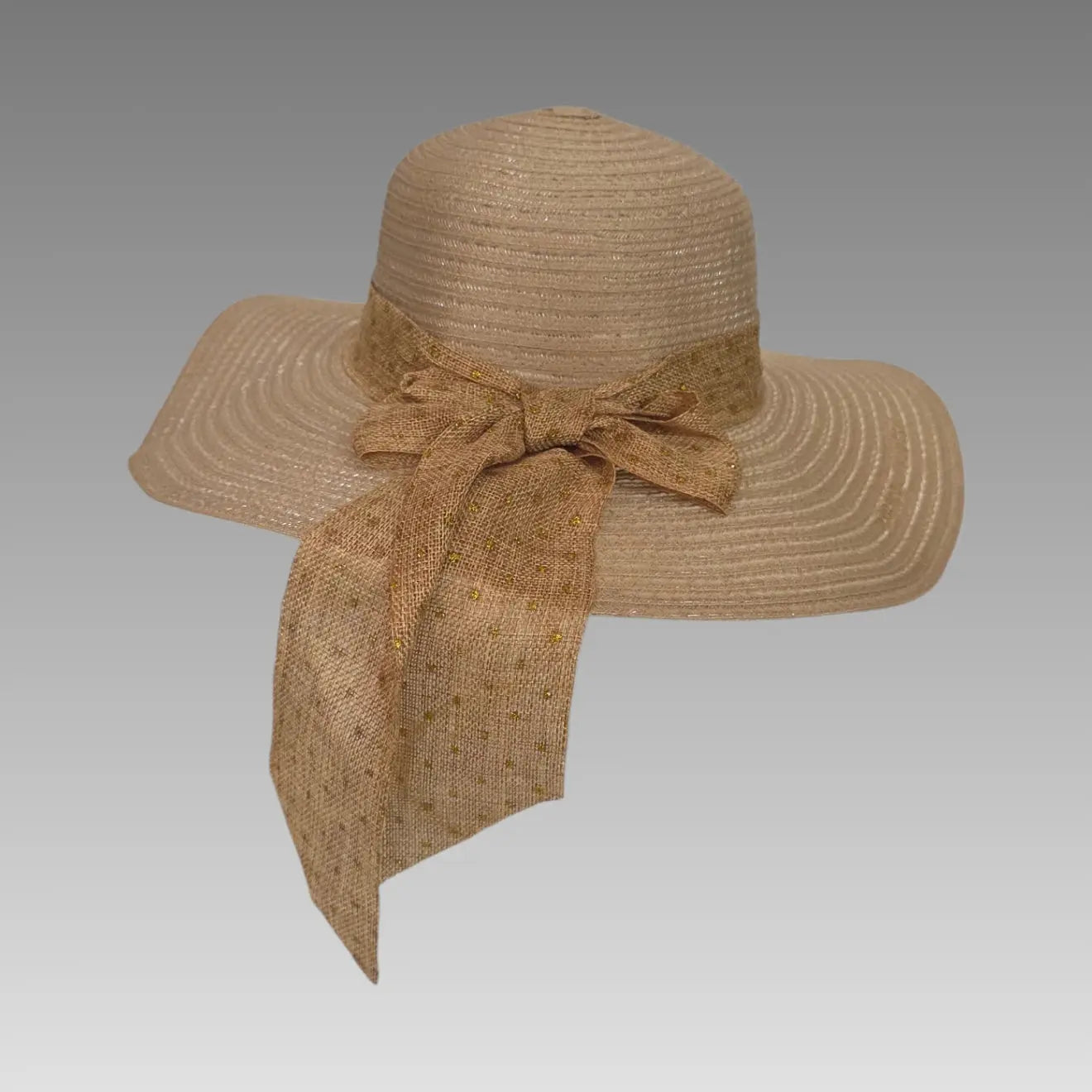 Sombrero de sol con lazo luminoso Enrico Coveri
