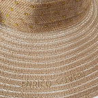 Sombrero de sol con lazo luminoso Enrico Coveri