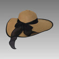 Sombrero de sol efecto paja con lazo