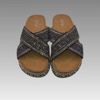 Chanclas con pedrería