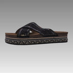 Chanclas con pedrería
