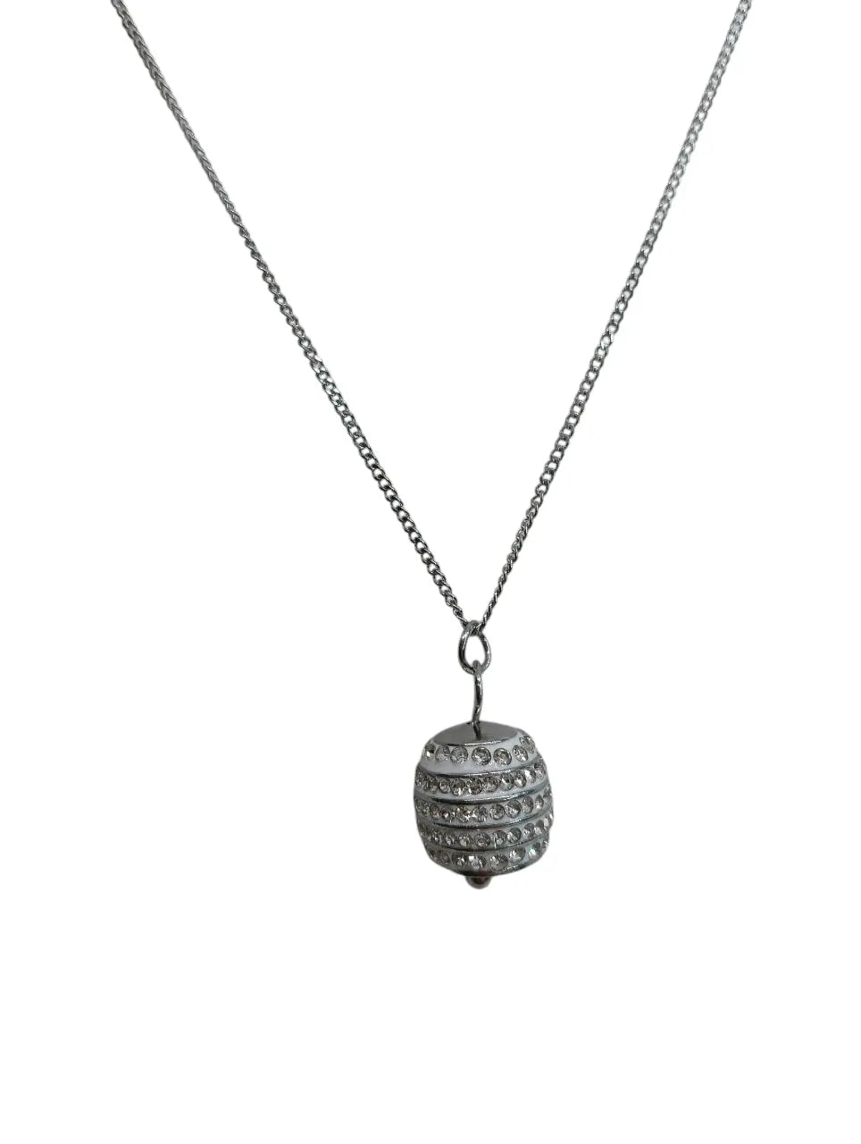 Collana Campanella Pavé Silver Splendi