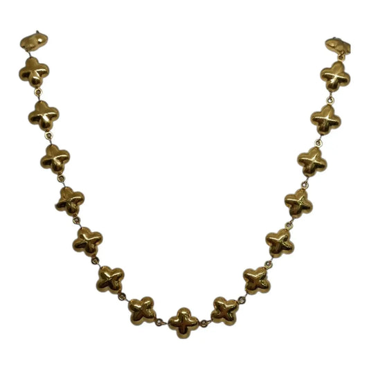 Collana Chocker Fiori Sonaglio Gold Splendi