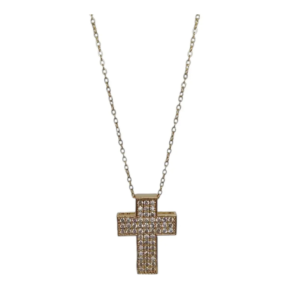 Collana Croce Modello Doriano Gold Splendi