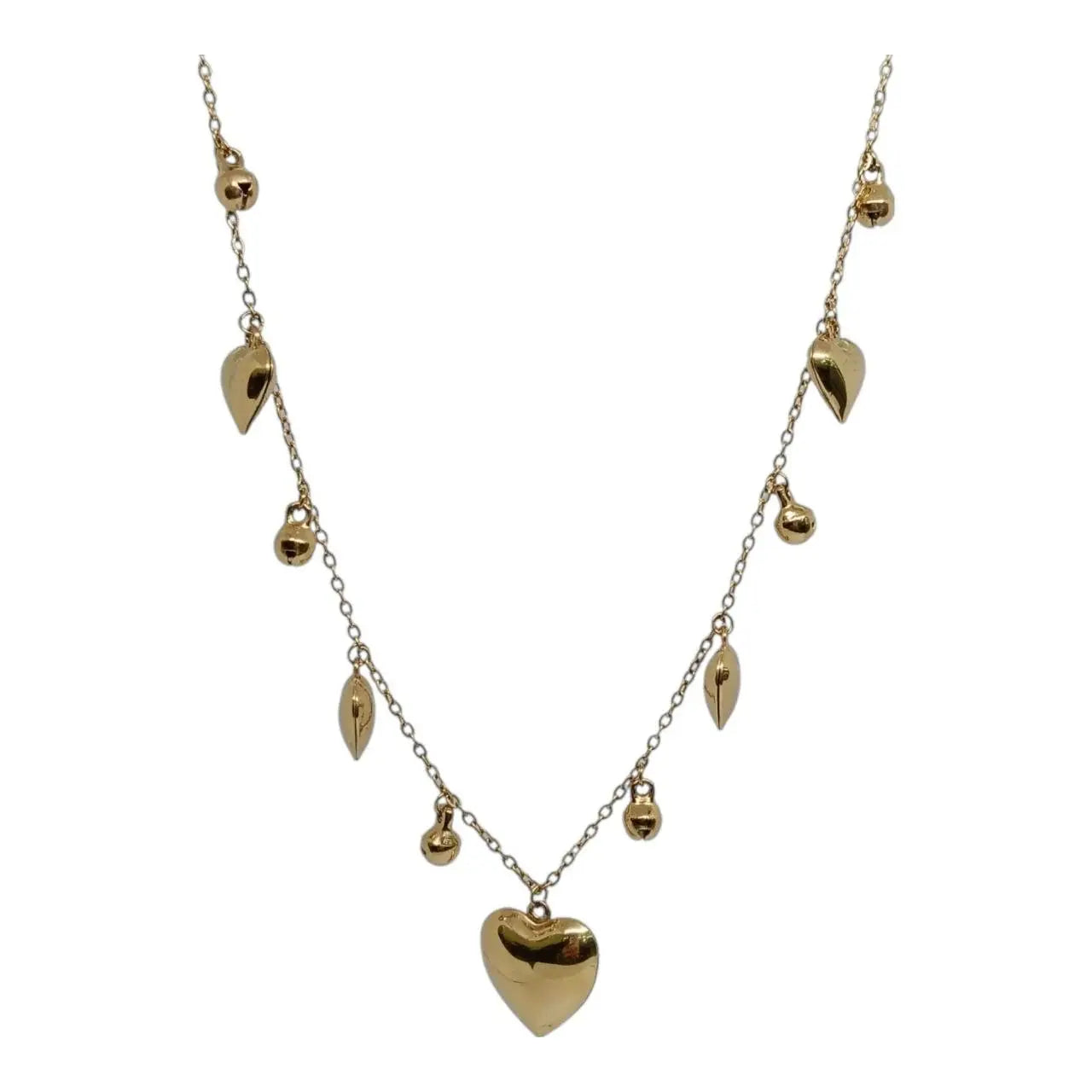 Collana Cuori e Campanelle Sonaglio Splendi