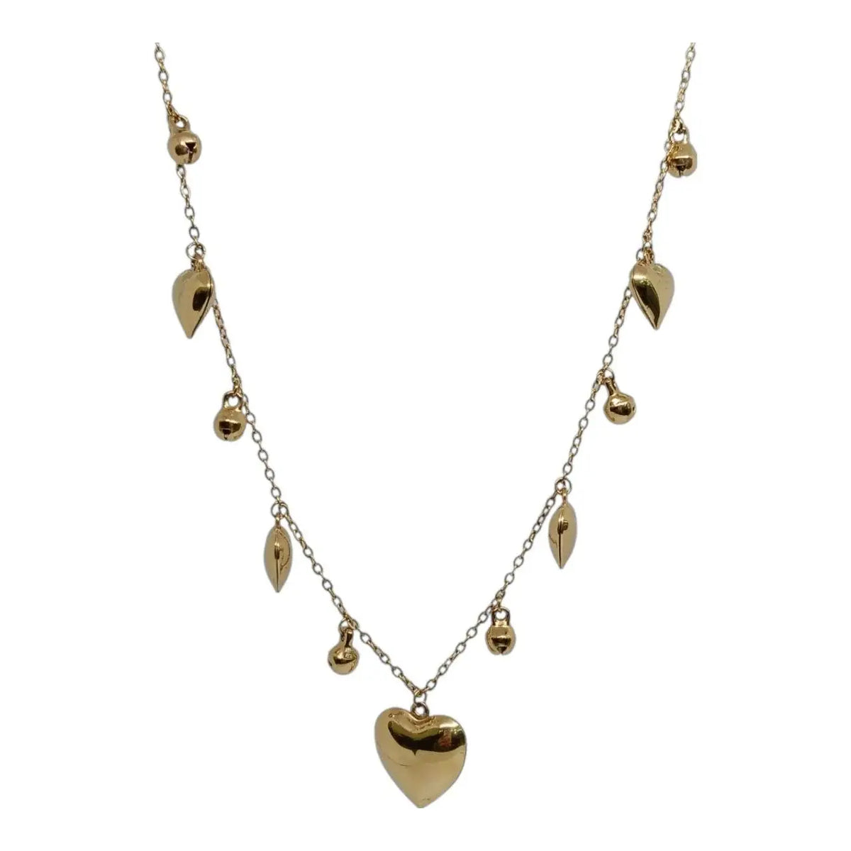 Collana Cuori e Campanelle Sonaglio Splendi