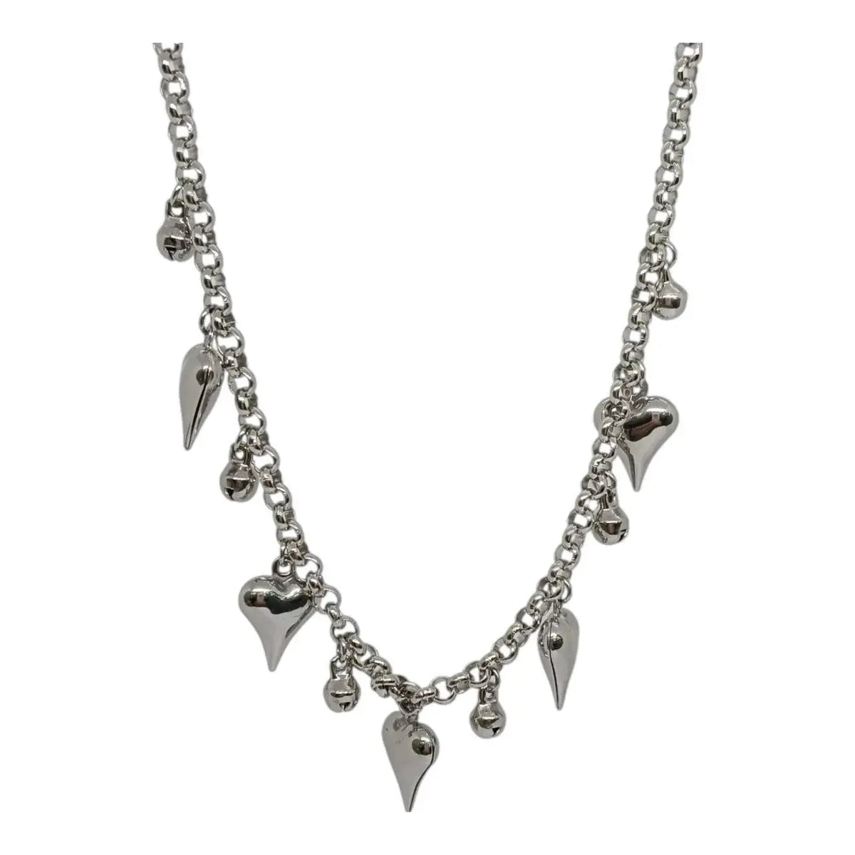 Collana Cuori e Campanelle Sonaglio Splendi