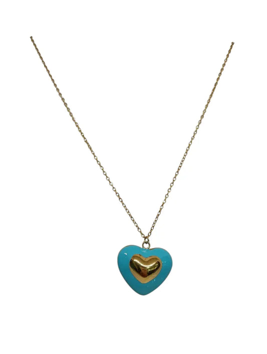 Collana Heart Fluo Splendi