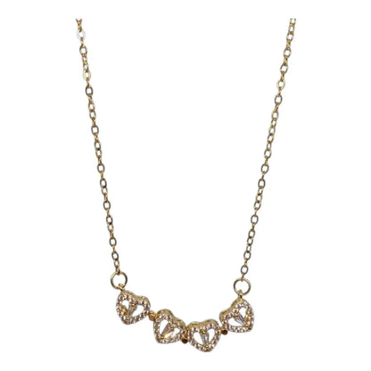 Collana Quadrifoglio Doppio Indosso Splendi