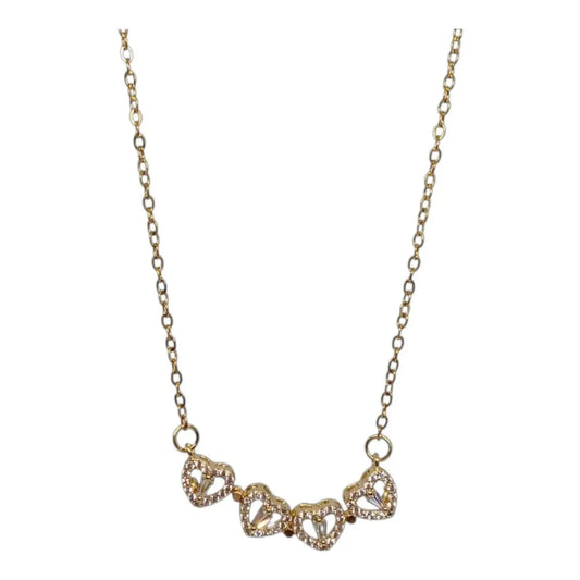 Collana Quadrifoglio Doppio Indosso Splendi