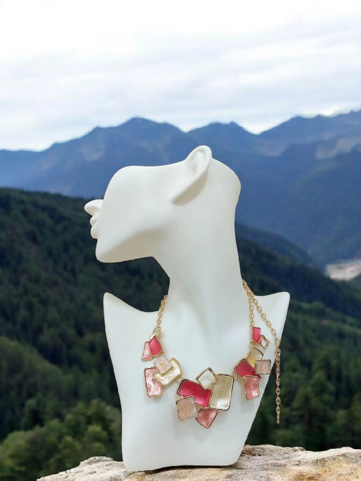 Collana Smalti Satin Rosso Fragola Splendi