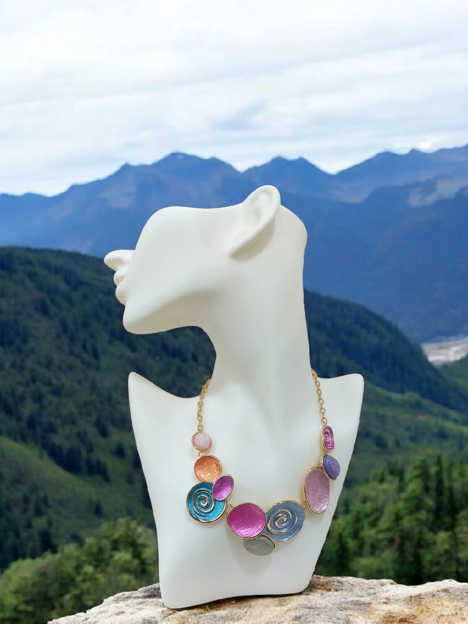 Collana Smalti Satin Splendi