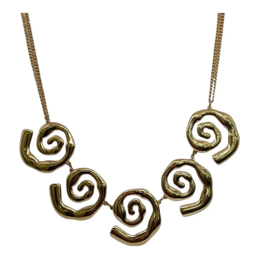 Collana Spirale Gold Splendi
