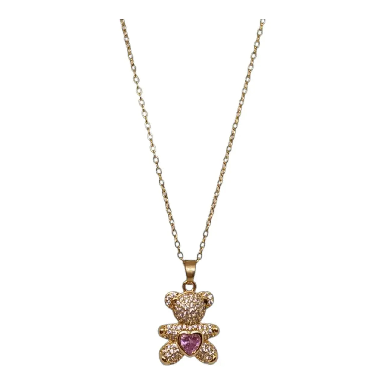 Collana Teddy Pavé Gold Splendi