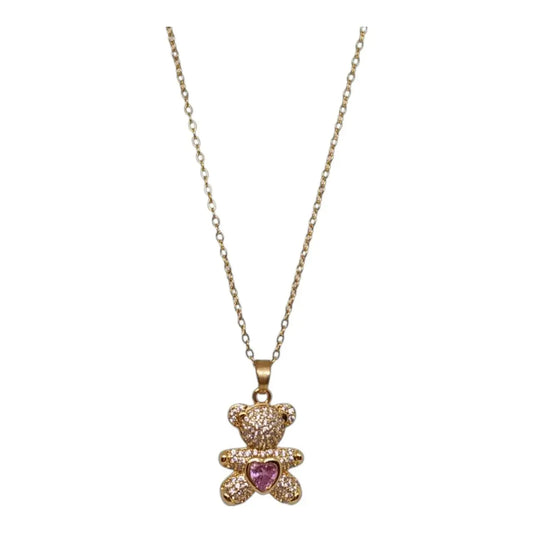 Collana Teddy Pavé Gold Splendi