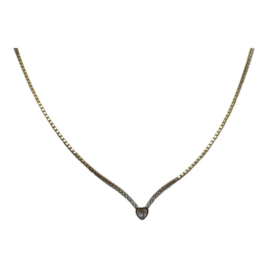 Collana Tennis Heart Splendi