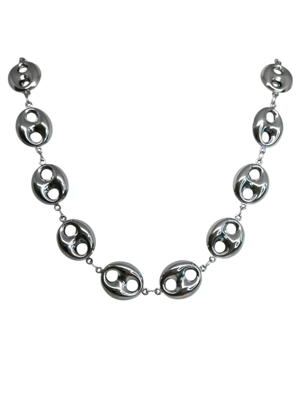Collana Chocker Maglia Marina