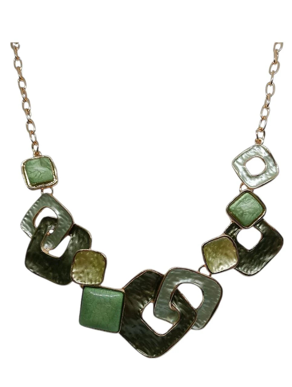 Collana Smalti Satin Muschio