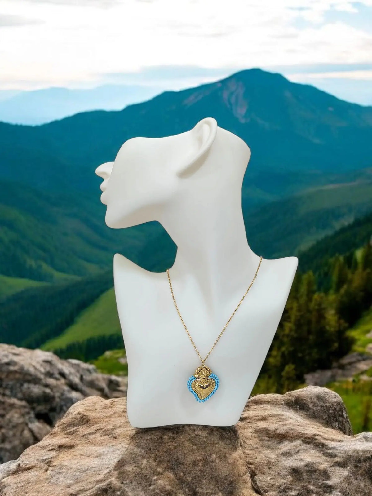 Collana Cuore Sacro Splendi
