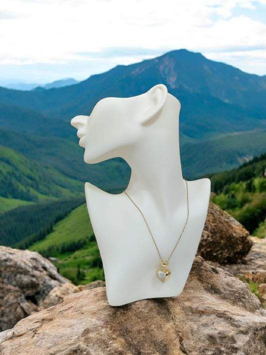 Collana Cuore Puff